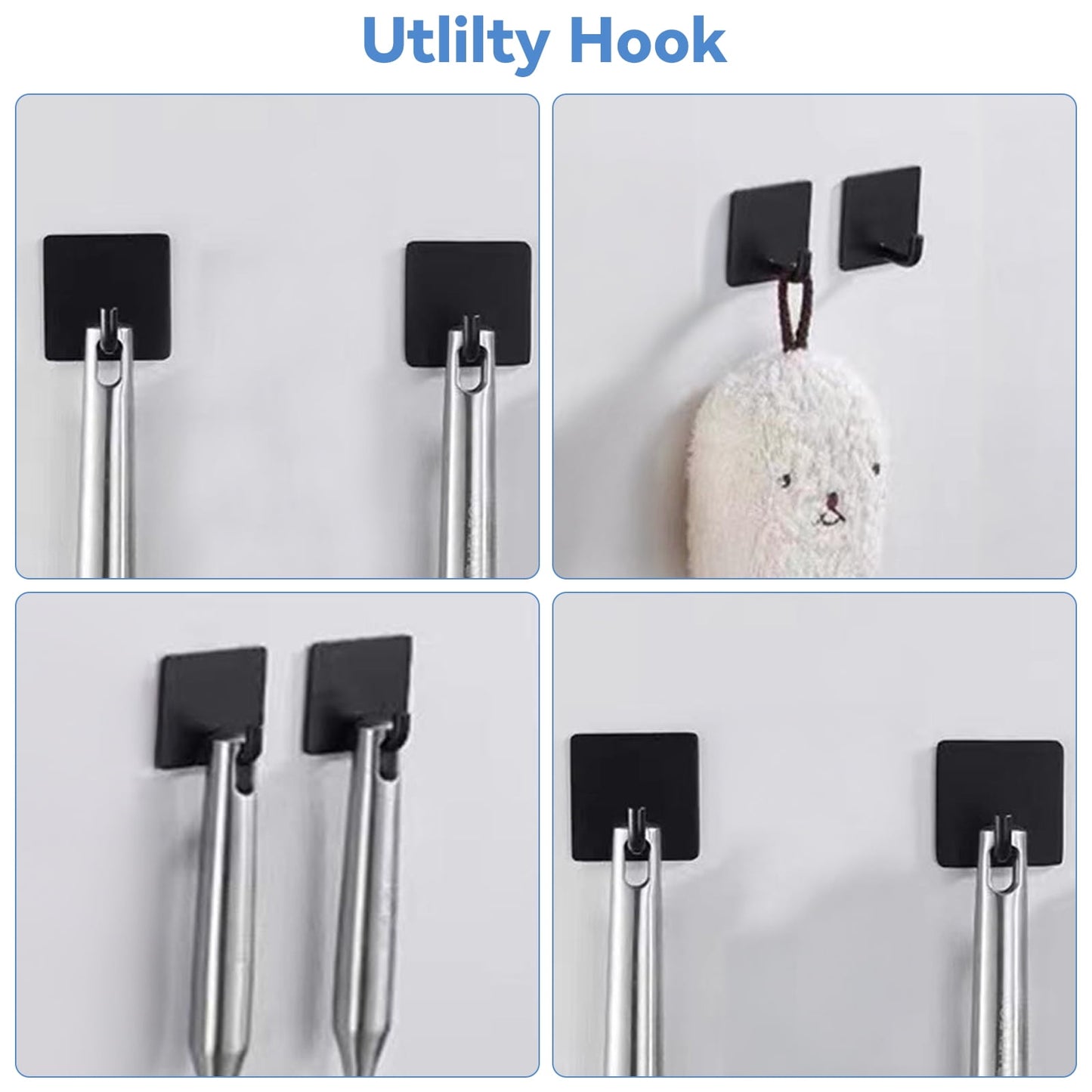 TORIO Wall-Mounted Towel & Paper Towel Holder - Stainless Steel, Easy Install, Space-Saving