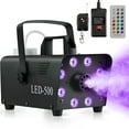 Kailwokk Fog Machine, 500W and 2000CFM Smoke Machine with 13 Colorful LED Lights Effect, Wireless Remote Control, Suitable for Outdoor Indoor Parties Disco Valentine Wedding Stage