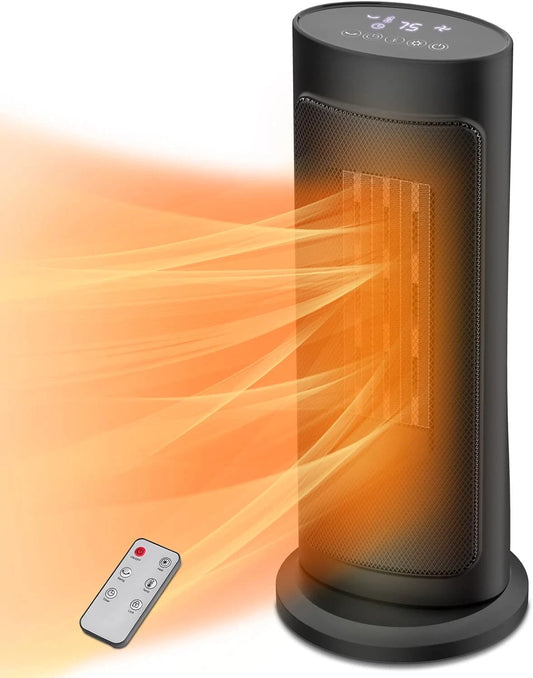 Space Heater Indoor - Energy Efficient Portable Heater with Adjustable Thermostat